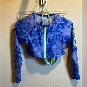 Wonder Nation Yellow and Purple Bikini Swimwear